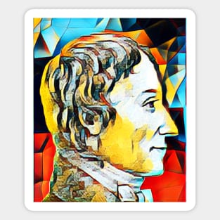 Anders Gustaf Ekeberg Abstract Portrait | Anders Gustaf Ekeberg Abstract Artwork 2 Magnet